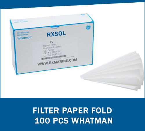 Filter Paper Fold 100 PCS WHATMAN
